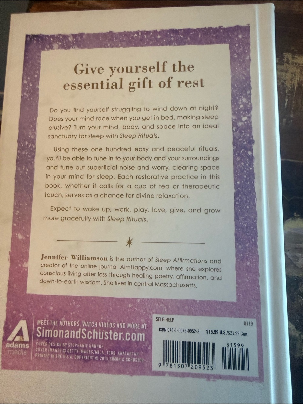 Sleep Rituals Night Journal – Lavender Sleep Notebook - Picture 12 of 12